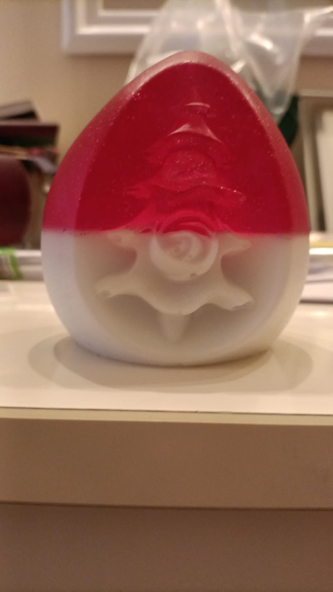 BOLA ARBOL NAVIDAD EN 2 COLORES